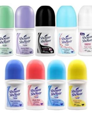 Shower to shower roll on