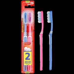 Colgate tooth brushes double