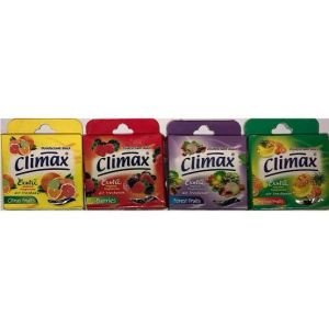 Climax toilet blocks