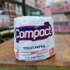 Compact toilet papers
