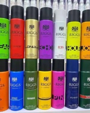 Riggs body sprays