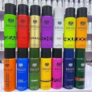 Riggs body sprays